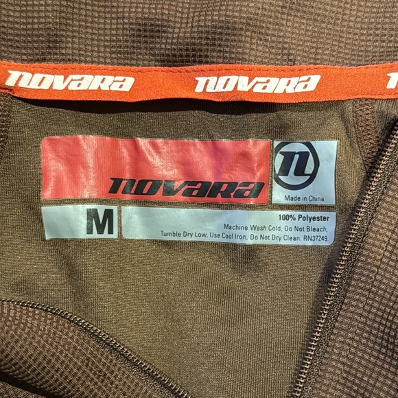 Novara Women’s Medium Zip Up Bike Cycling Back Pockets Zipper - Picture 6 of 6